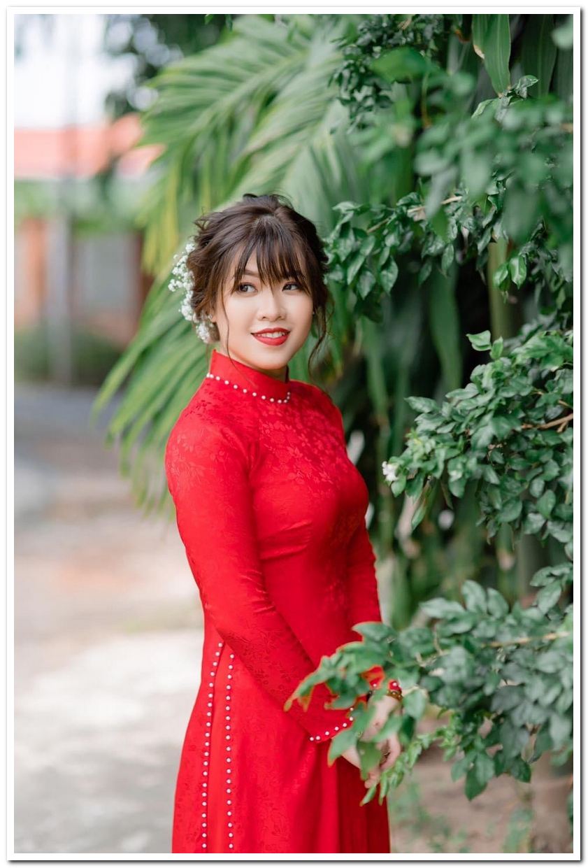 ao dai gam truyen thong chup anh cuoi dep tuy hoa phu yen cho nang 2