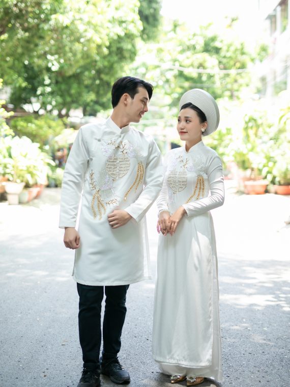 bi kip lua ao dai chup anh cuoi dep tuy hoa phu yen cho chu re nho con 3